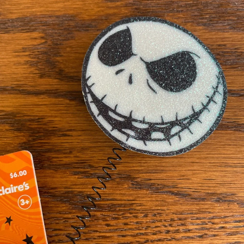Disney Claires The Nightmare Before Christmas Jack Skellington Bopper Headband